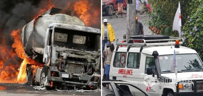 На Гаити взорвался бензовоз, погибли 60 человек: появились подробности (Видео)