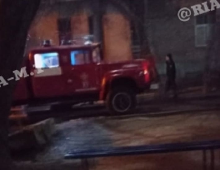 В Мелитополе горит девятиэтажный дом (фото, видео)