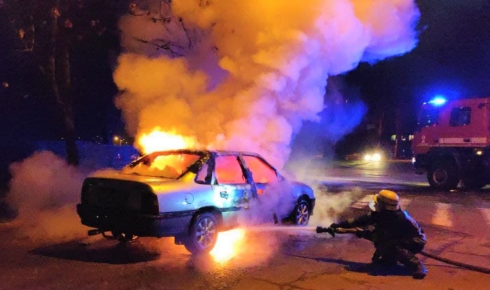 В Запорожской области сгорели три автомобиля - спасатели сообщили подробности (фото)