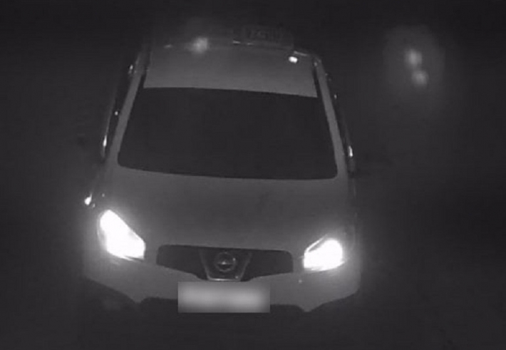 В Мелитополе полицейские наказали водителя, устроившего заезд по новогодним локациям