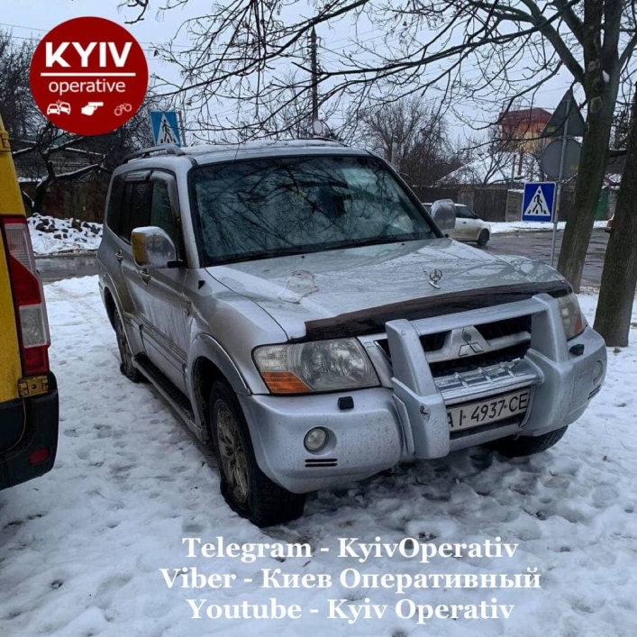 В Киеве водителя жестко наказали за неправильную парковку