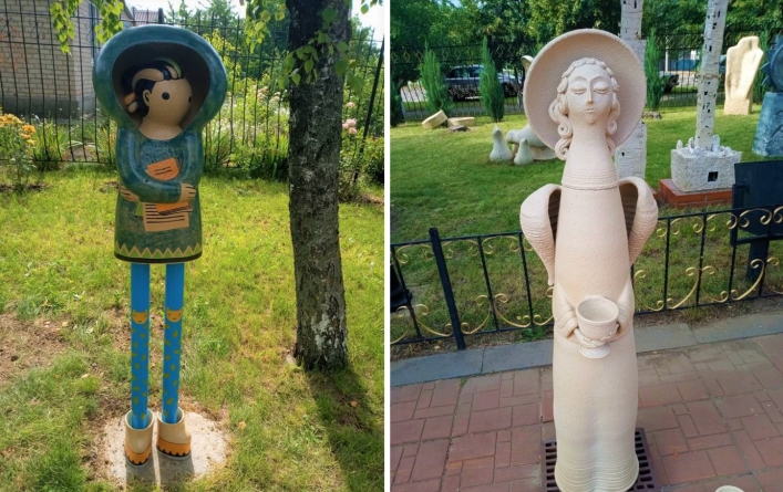 В Запорожской области прошла выставка скульптур под открытым небом
