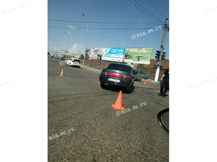 В Мелитополе на аварийном перекрестке произошло ДТП (фото)