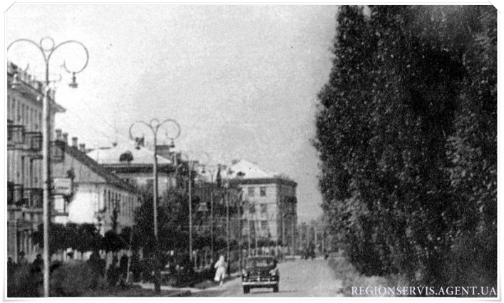 Как проспект в Мелитополе в 60-е годы выглядел (фото)