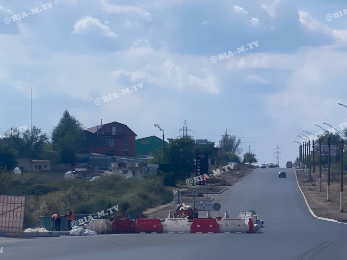 Каховское шоссе уже испытывают автомобилисты (фото, видео)