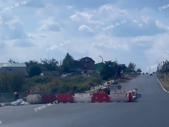 Каховское шоссе уже испытывают автомобилисты (фото, видео)