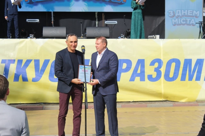 Кому в Мелитополе на главной сцене Дня города награды раздавали, фото 5
