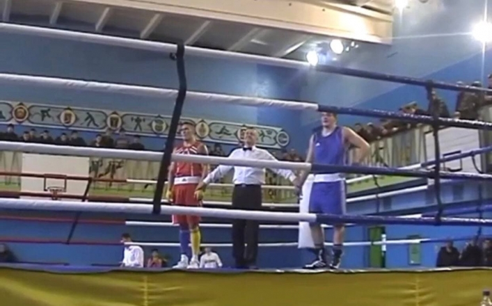 Александр Усик устроил показательные выступление на ринге в Мелитополе