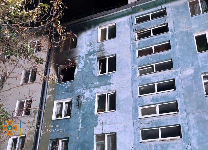 В Запорожье во время пожара погибла пожилая женщина