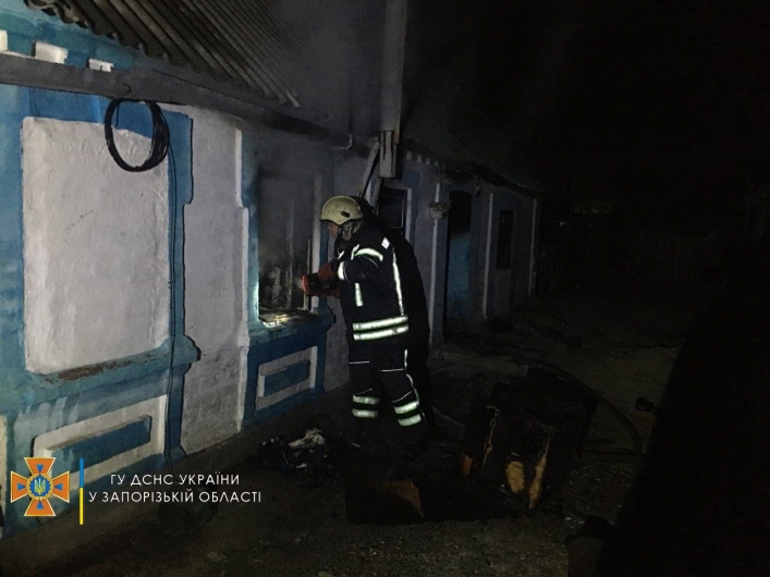 В Орехово сгорел частный дом 1