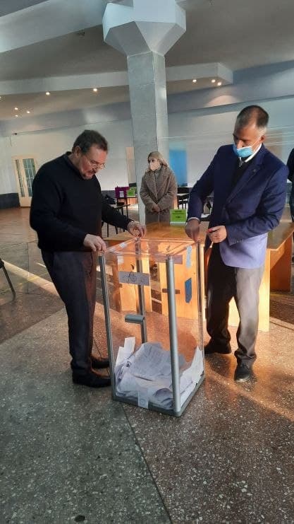На выборах ректора Мелитопольского ТГАТУ 