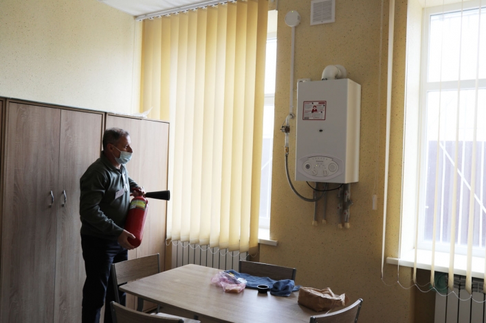 В Мелитополе в столовой админцентра едва не взорвался газовый котел