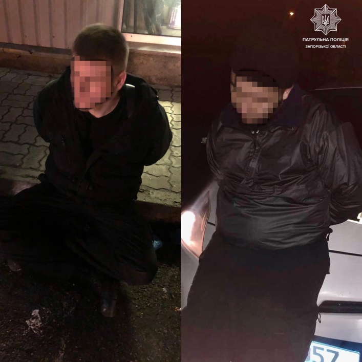 В Запорожье два злоумышленника ограбили оружейный магазин (фото)