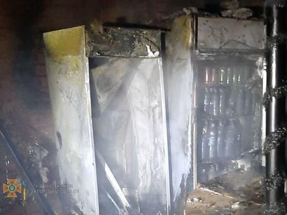 Стали известны подробности пожара в кафе в Мелитополе (фото)