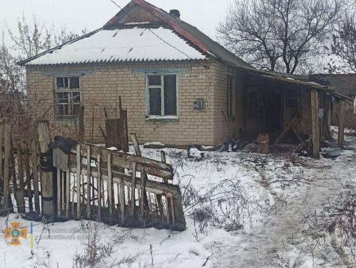 В Мелитопольском районе при пожаре погибла 67-летняя женщина (фото)