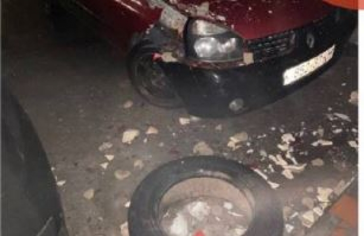 В первый день нового года в Киеве произошло несколько аварий: фото и видео