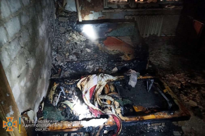 Пожары в Днепре в первый день нового года: горели квартира и частный дом
