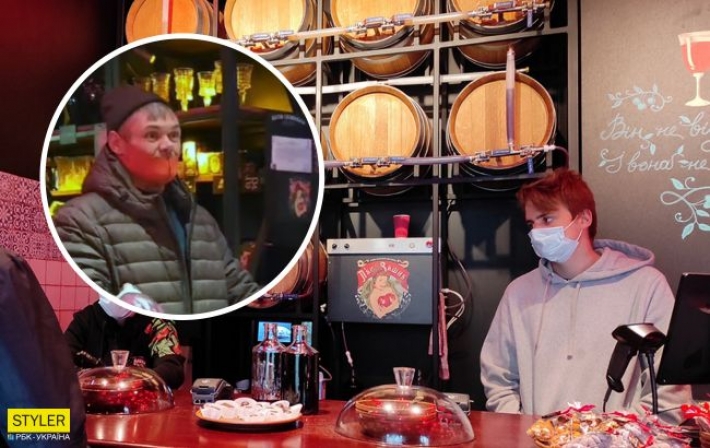 В Мариуполе любитель Путина набросился на девушку-бармена из-за украинского языка (видео)