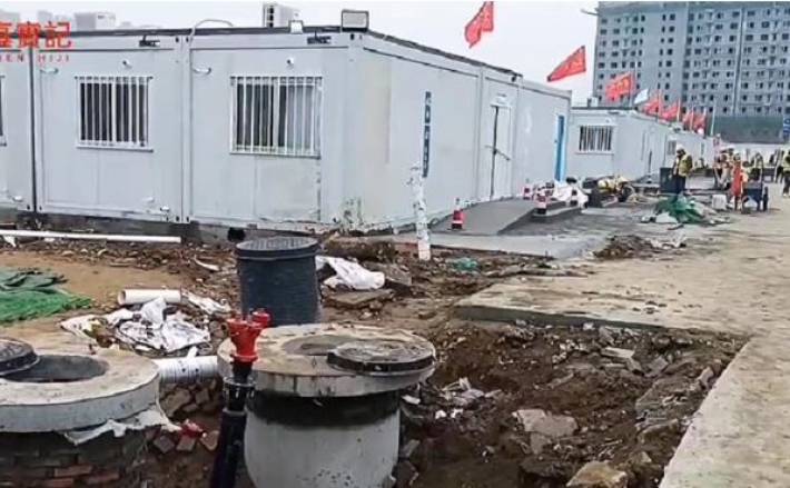 В Китае построены карантинные COVID-лагеря (видео)