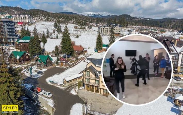 В Карпатах охрана отеля избила туристов из-за замечания: за отдых киевляне заплатили 80 тысяч (видео)