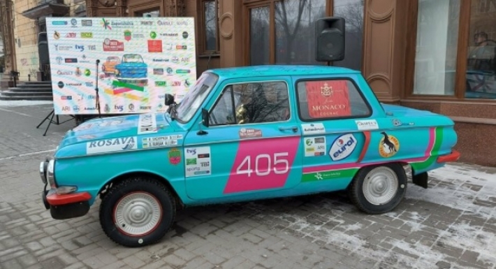 Первый украинский экипаж выехал из Запорожья на Rallye Monte-Carlo
