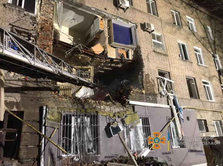 Пострадавшим в результате взрыва в Запорожье выплатят помощь