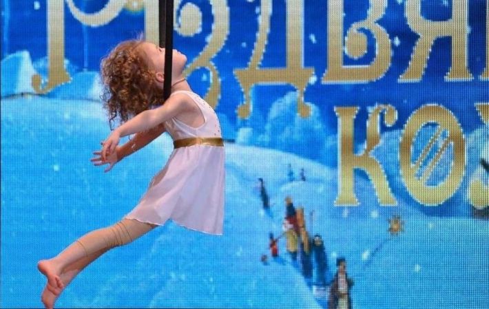 В Запорожье 4-летняя гимнастка выполнит один из самых опасных трюков