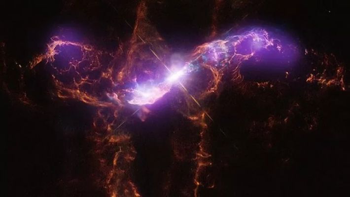 Телескоп Чандра показал "смертельный танец звезд": яркие фото