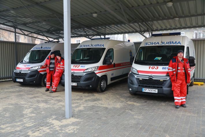 В Запорожье открыли обновленную подстанцию скорой медицинской помощи