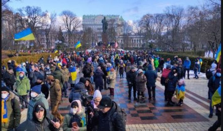 В Киеве проходит масштабный Марш единства Украины: онлайн трансляция