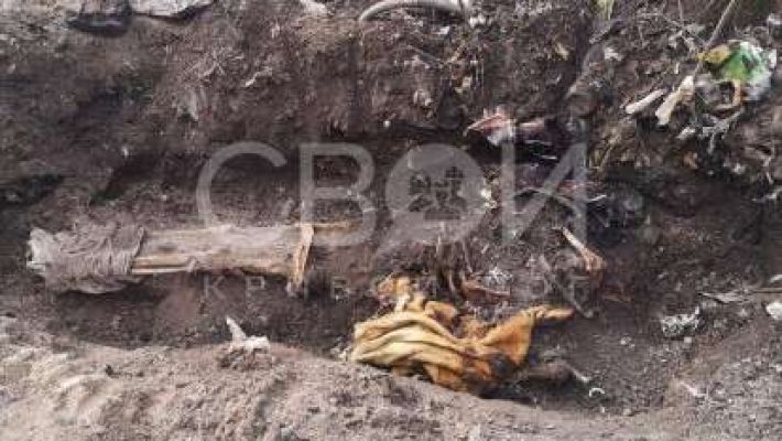 В Днепропетровской области друзья похоронили мужчину на свалке