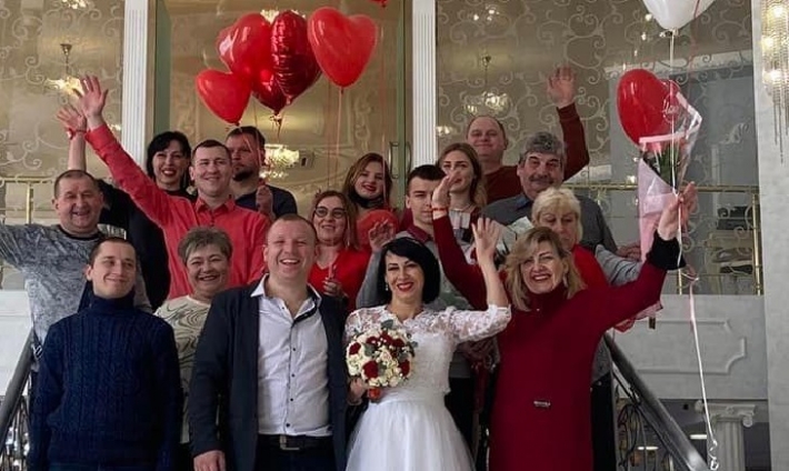 Стало известно, сколько пар поженились в День всех влюблённых в Запорожье