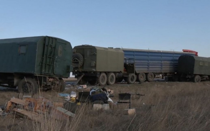 ДТП в Николаевской области: фура протаранила колонну военной техники, есть пострадавший (видео)