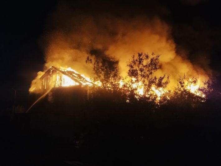 В Запорожской области во время пожара погибла пожилая женщина