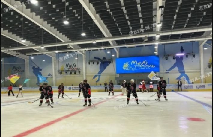 В Мелитополе на ледовой арене впервые состоится хоккейный матч