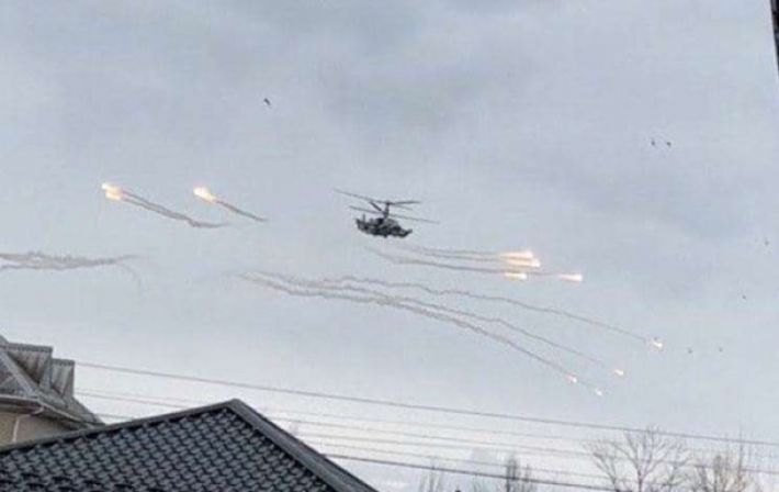 В Киевской области сбили три вертолета РФ