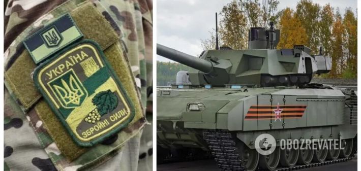 В Сумах украинские военные захватили вражеский парадный танк (Видео)