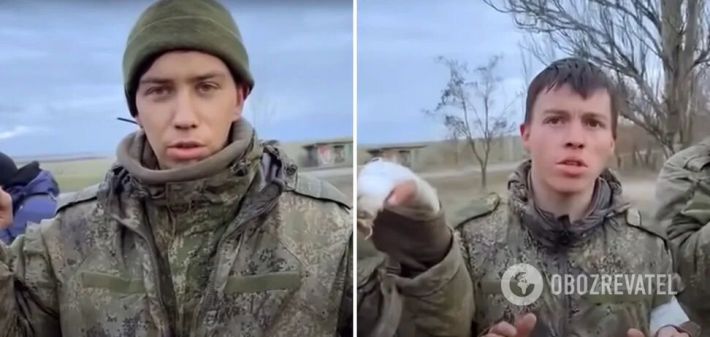 Попавшие в плен на Николаевщине оккупанты рассказали, что в Украину их загнали под дулами автоматов (Видео)