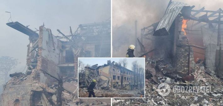 В России похвастались "высокоточным" ударом по Украине, но попадания были возле детсада, горит обувная фабрика