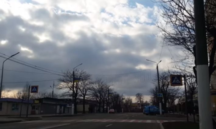 В Мелитополе водитель рассказал, к чему привело отсутствие полиции (видео)