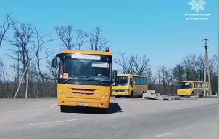 Из Гуляйполя в Запорожье удалось эвакуировать часть мирных жителей