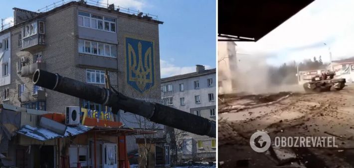 В Волновахе оккупанты ради "развлечения" расстреляли из танков покинутые жителями дома (Видео)