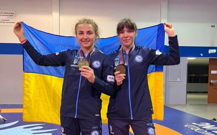 Женская сборная Украины по борьбе выиграла медальный зачет Чемпионата Европы-2022