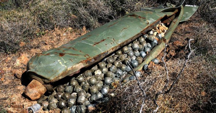 Российские войска снова обстреляли Запорожскую область кассетными снарядами