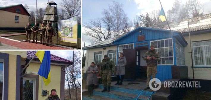Украинские пограничники вышли на госграницу на Черниговщине. Фото