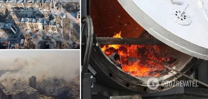 В Мариуполе оккупанты заметают следы: бригады зачистки начали сжигать тела погибших украинцев