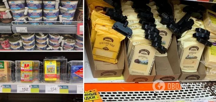 Россияне крадут масло, детское питание и консервы: магазины используют "противоугонные" устройства