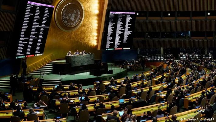 В ООН запустили процедуру автоматического созыва Генассамблеи при каждом применении права вето
