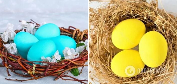 Как покрасить яйца в патриотические цвета: идея на Пасху-2022