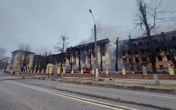 Пожар в российском институте Войск Воздушно-космической обороны: возросло количество жертв, подробности